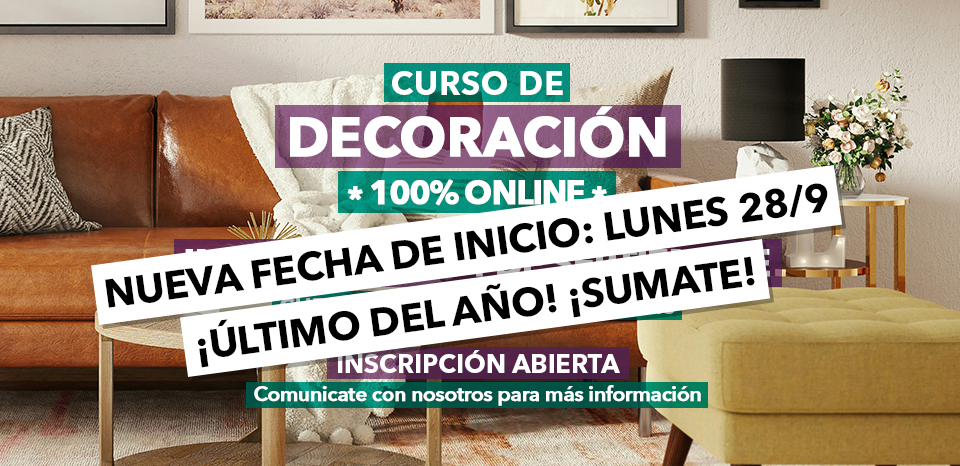 Curso Curso de Decoración