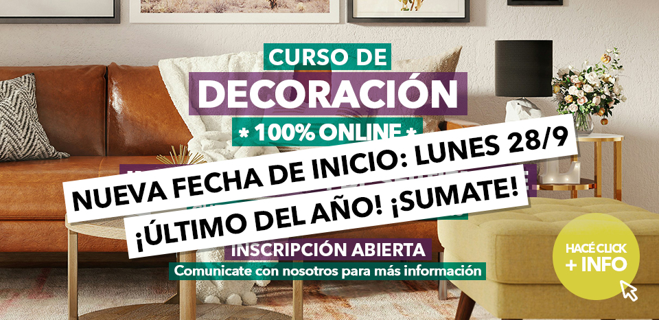 Curso de Decoración